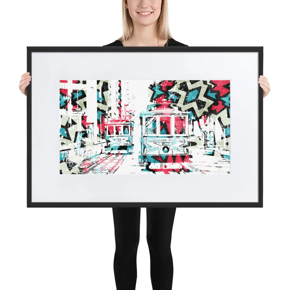 Personalised - Landscape Art Print With Mat - GeorgeKenny Design