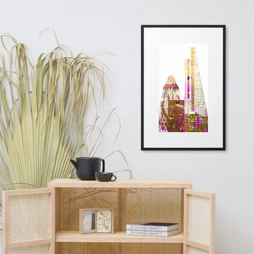 Personalised - Portrait Art Print With Mat - GeorgeKenny Design