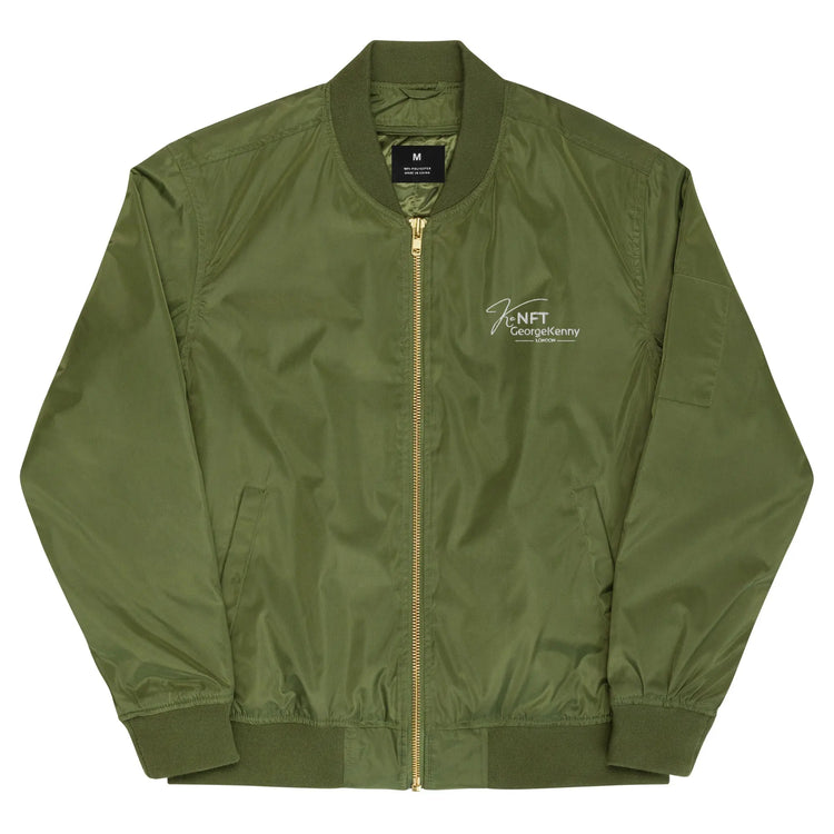 Premium recycled bomber jacket GeorgeKenny Design