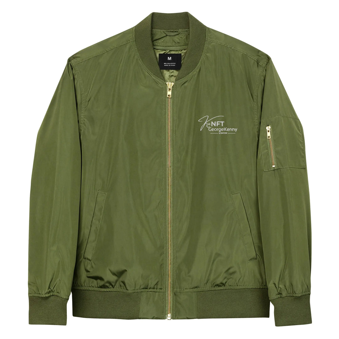 Premium recycled bomber jacket GeorgeKenny Design