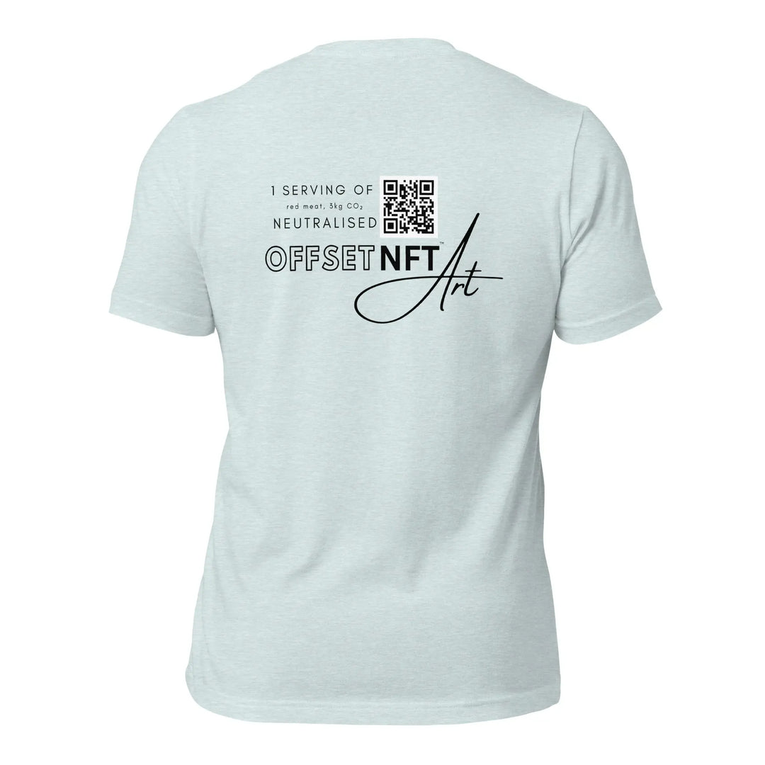 Unisex t-shirt | Neutralised Offset | Light Tone GeorgeKenny Design